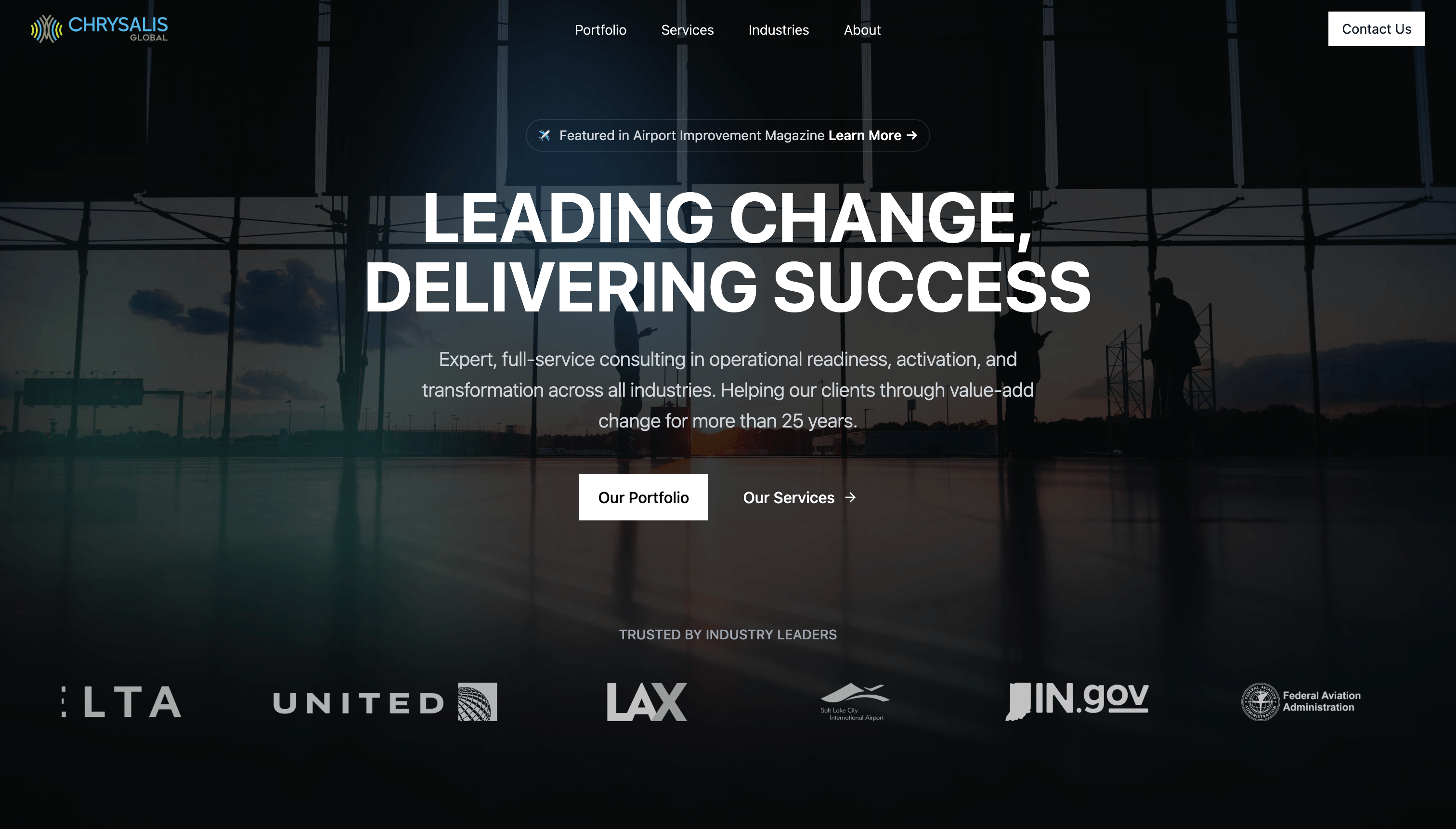 Chrysalis Global Website