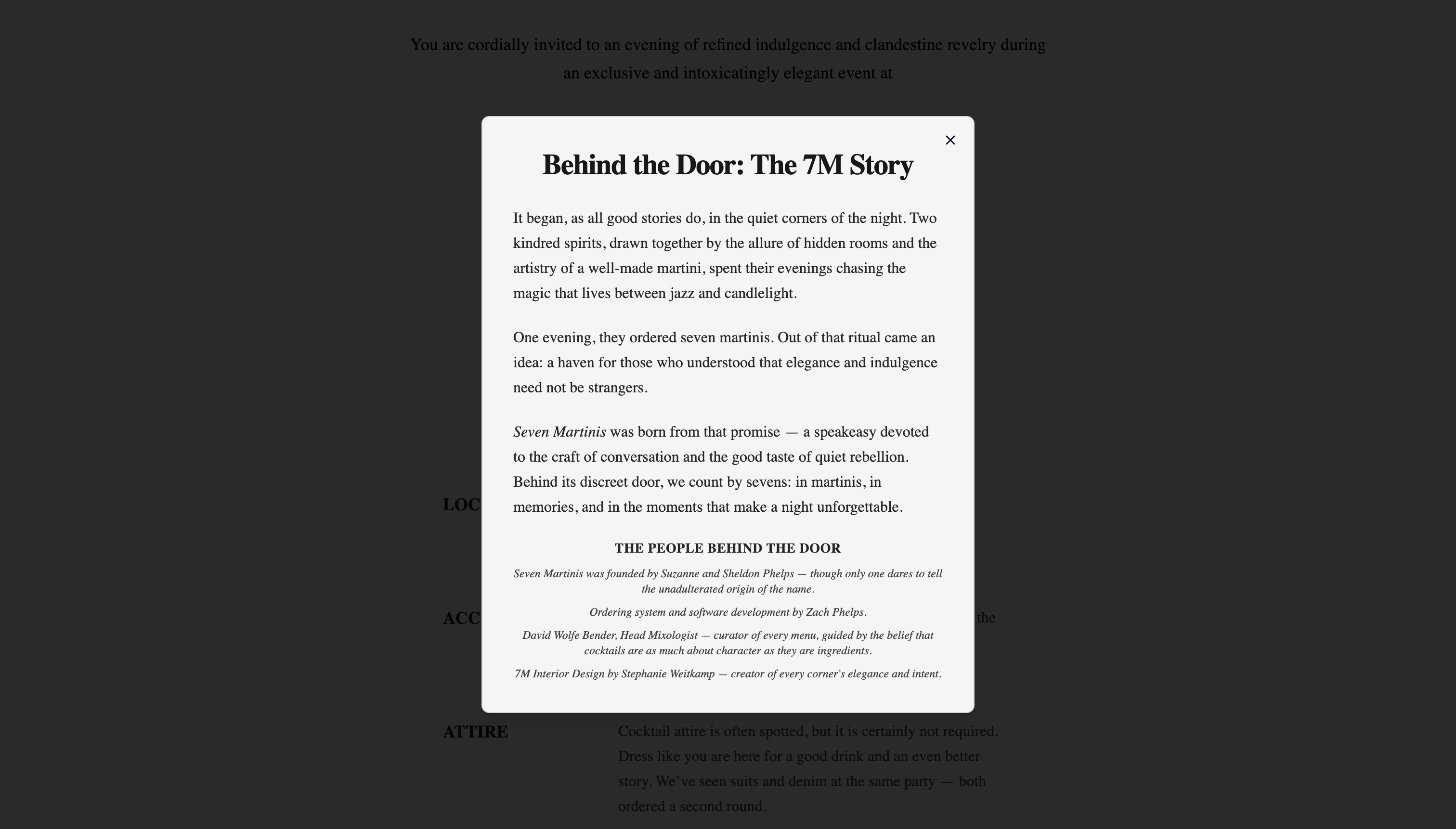 Seven Martinis: Bar Management System - Image 4