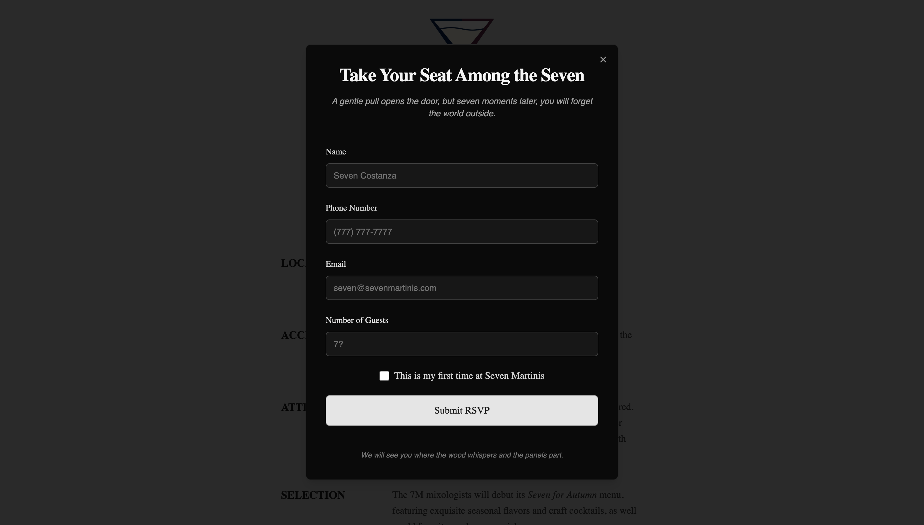 Seven Martinis: Bar Management System - Image 5